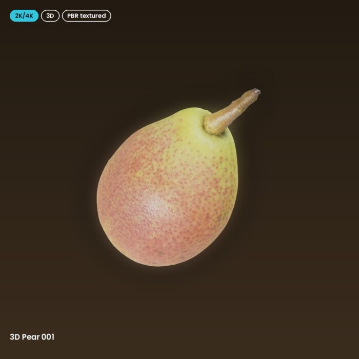 3D Pear 001