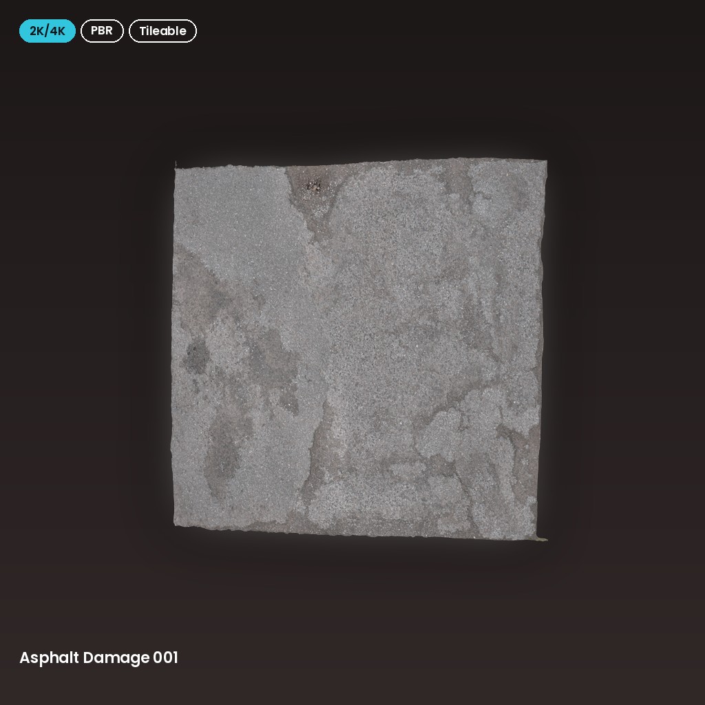 Asphalt Damage 001