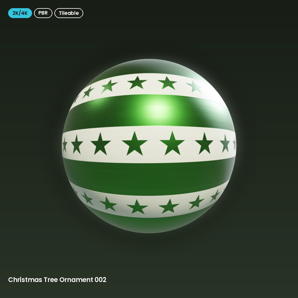 Christmas Tree Ornament 002