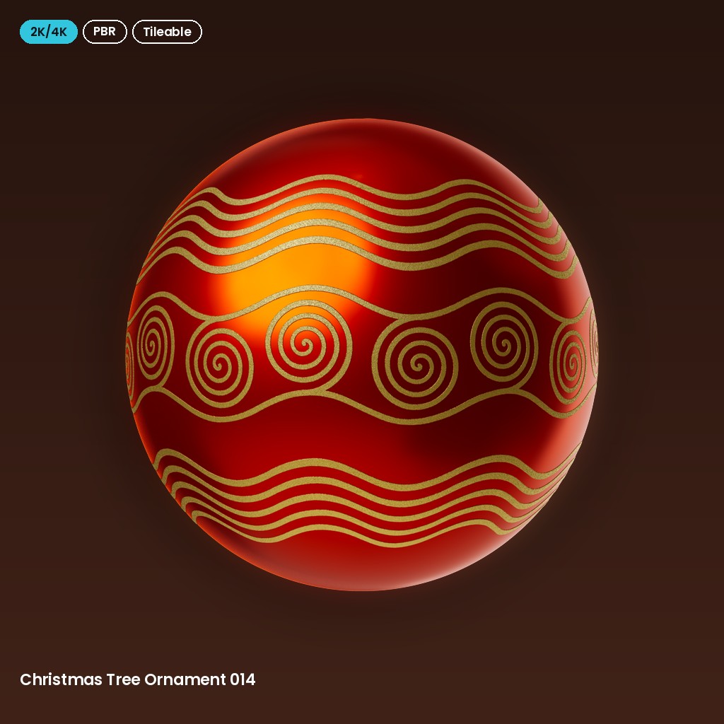 Christmas Tree Ornament 014