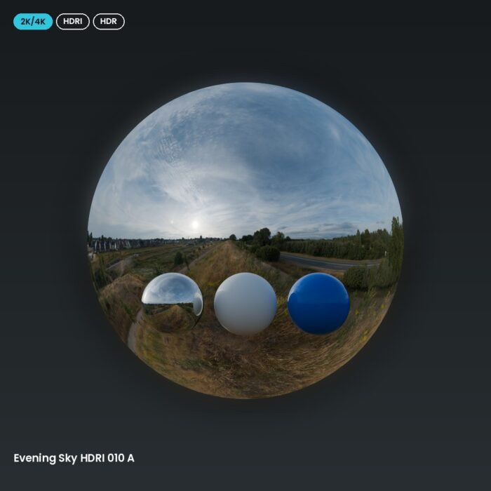 Evening Sky HDRI 010 A