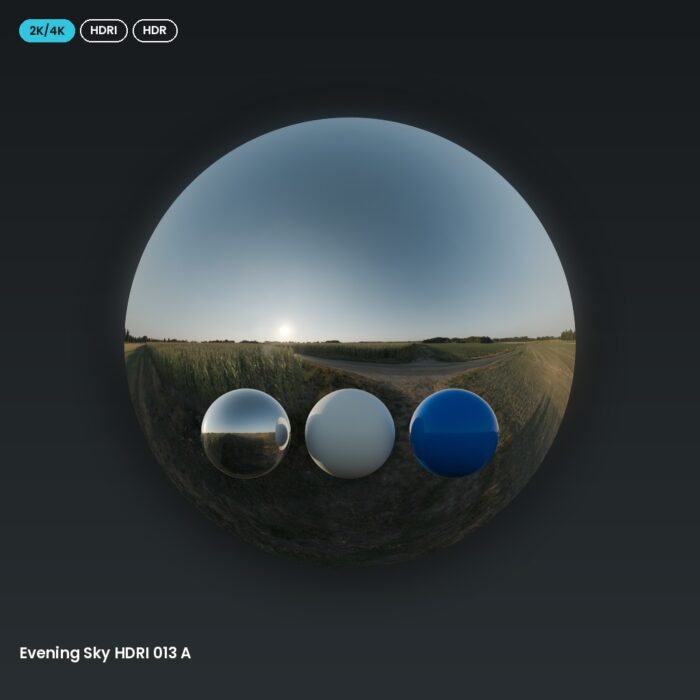 Evening Sky HDRI 013 A