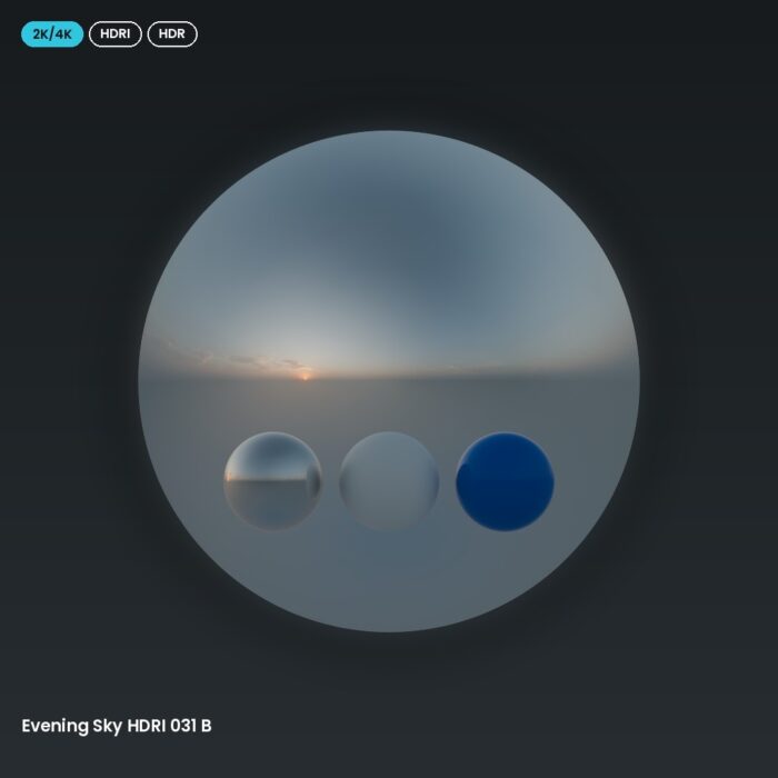 Evening Sky HDRI 031 B