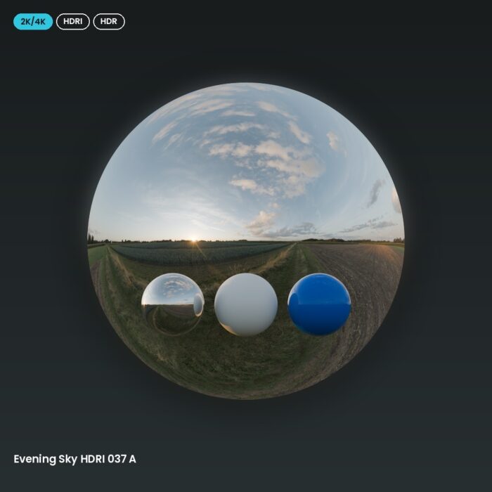Evening Sky HDRI 037 A
