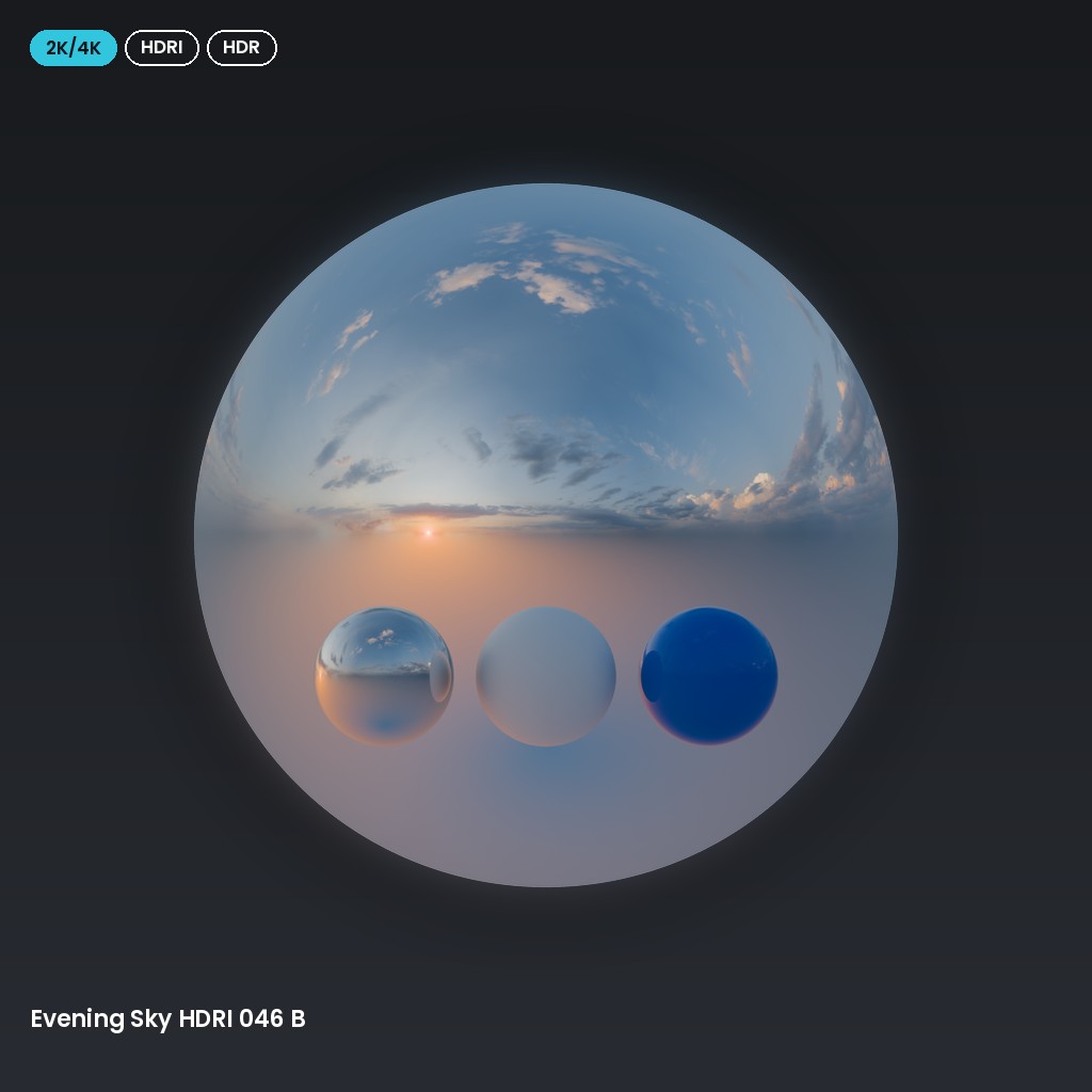 Evening Sky HDRI 046 B