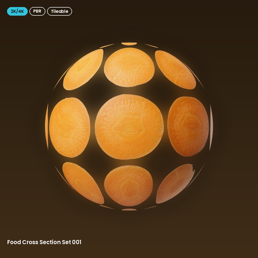 Food Cross Section Set 001