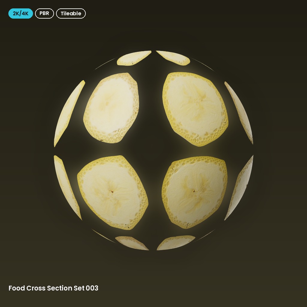 Food Cross Section Set 003