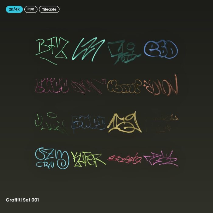 Graffiti Set 001