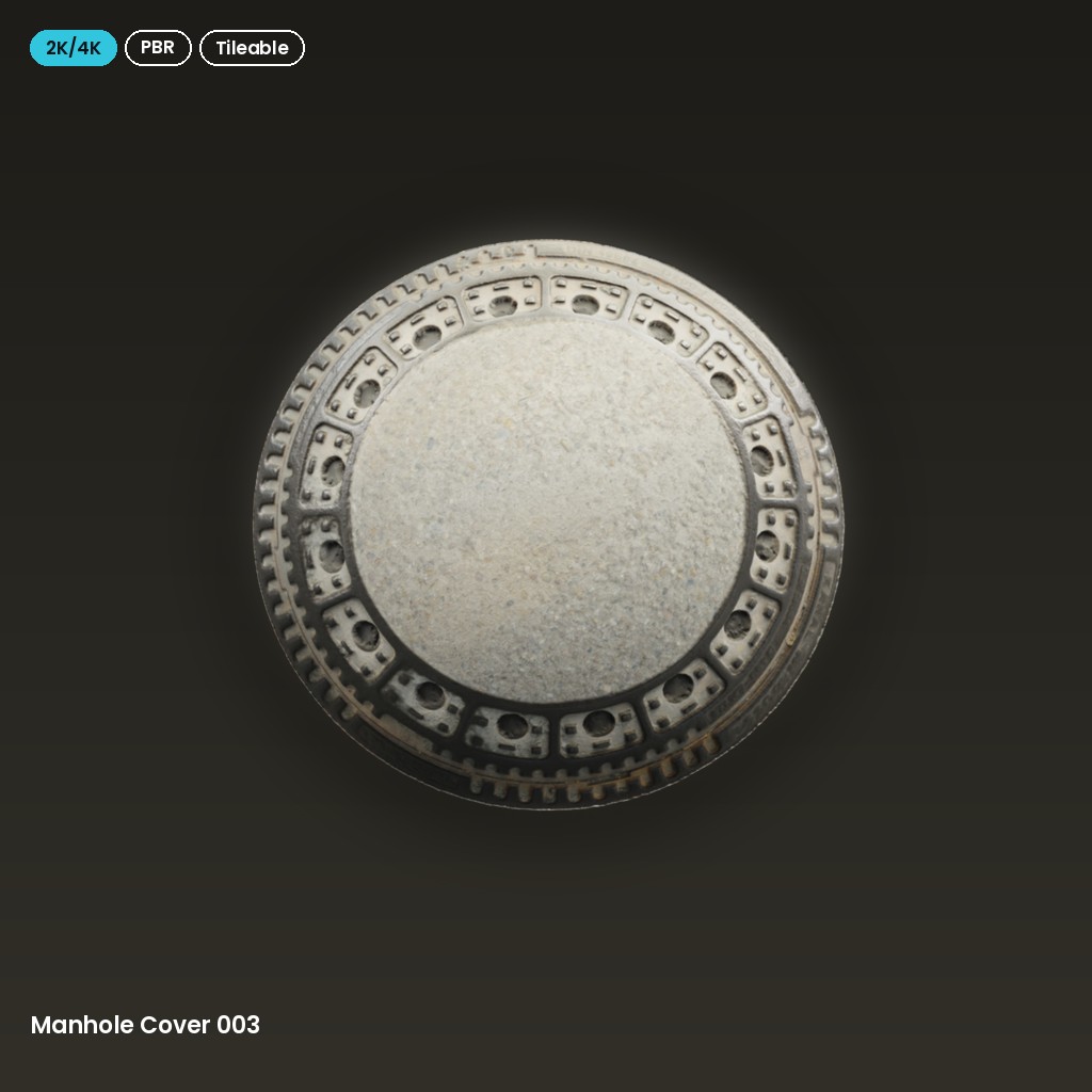 Manhole Cover 003