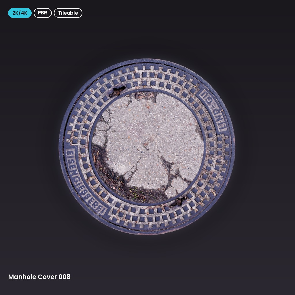 Manhole Cover 008
