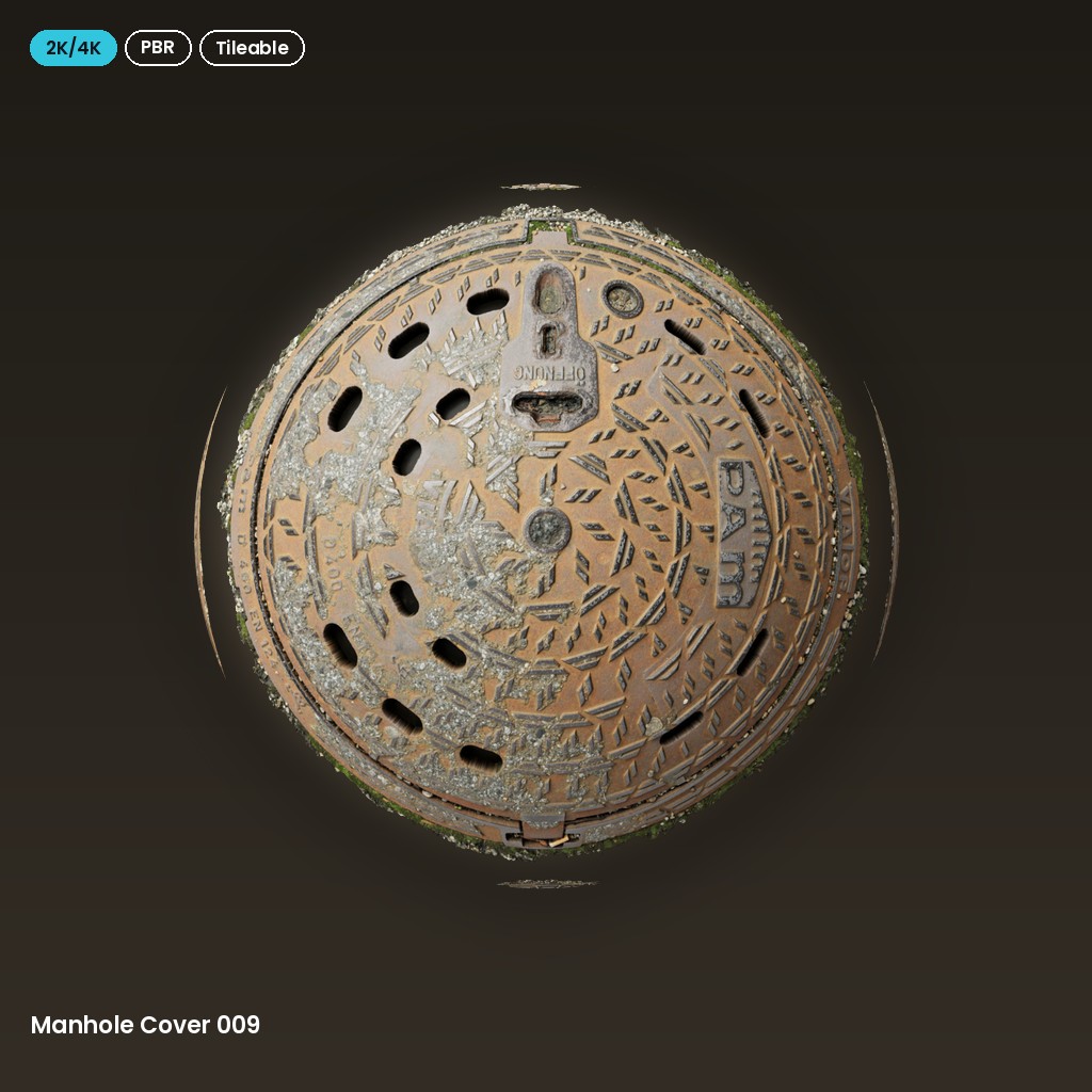 Manhole Cover 009