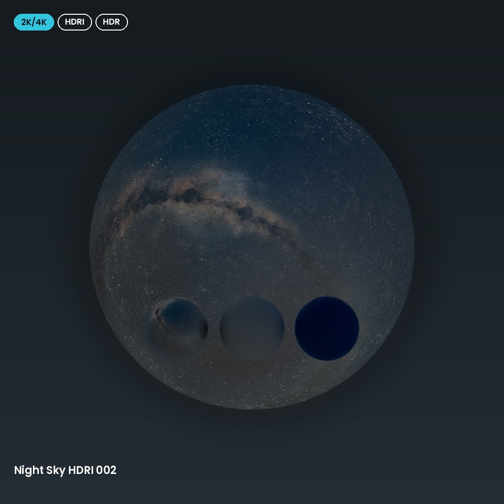 Night Sky HDRI 002