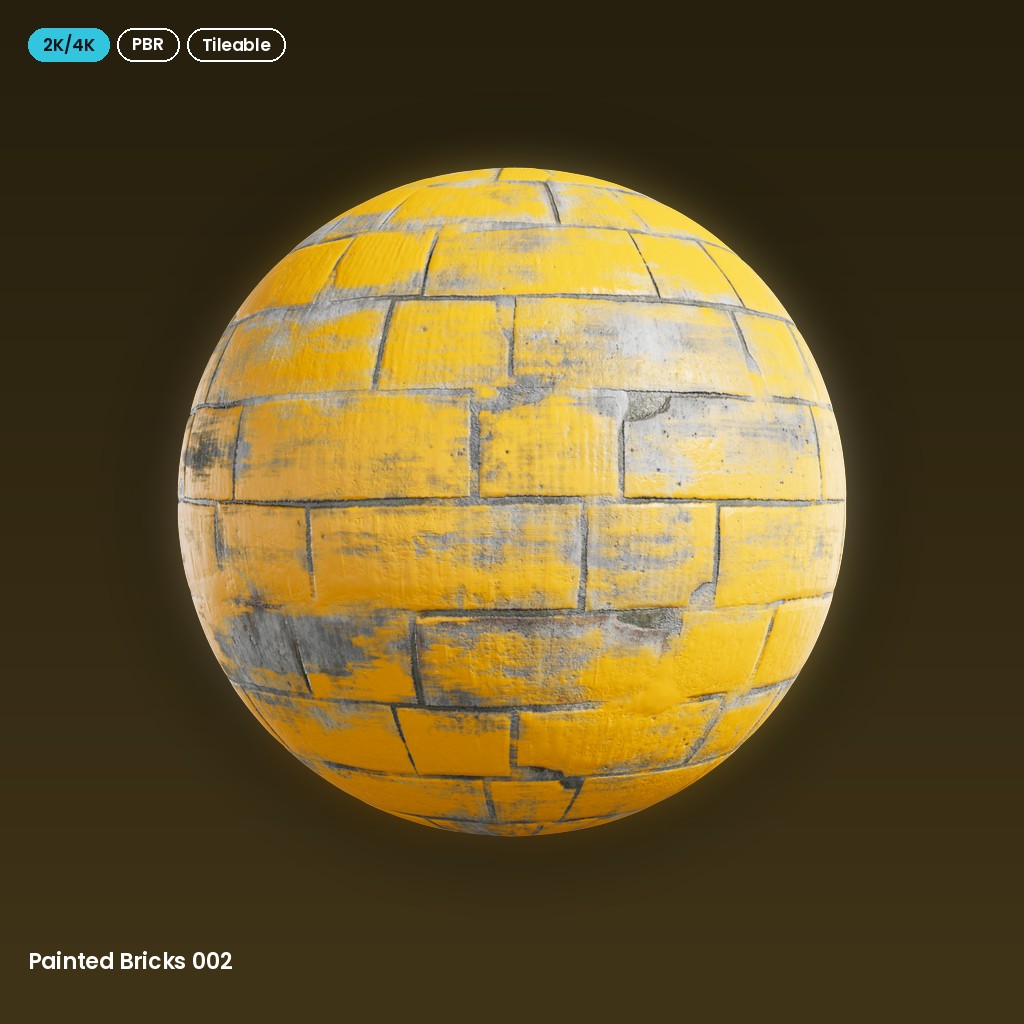 Painted Bricks 002
