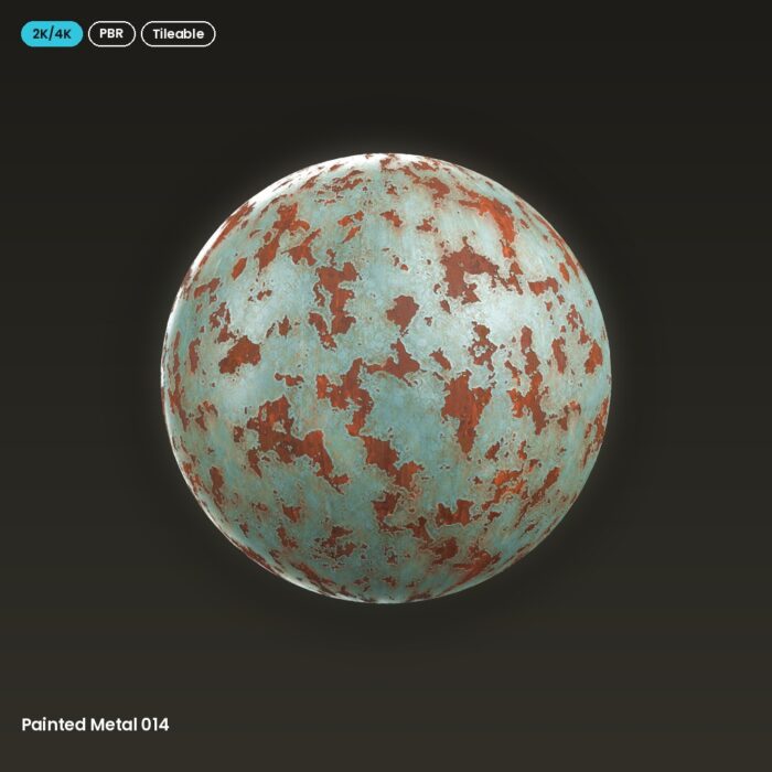 Painted Metal 014
