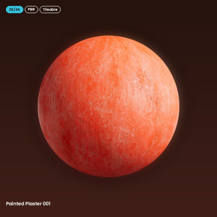 Painted Plaster 001