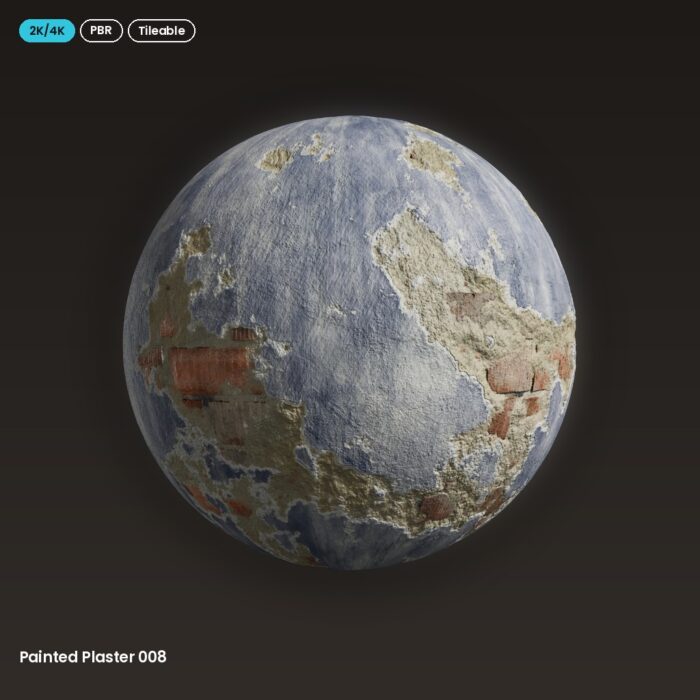 Painted Plaster 008
