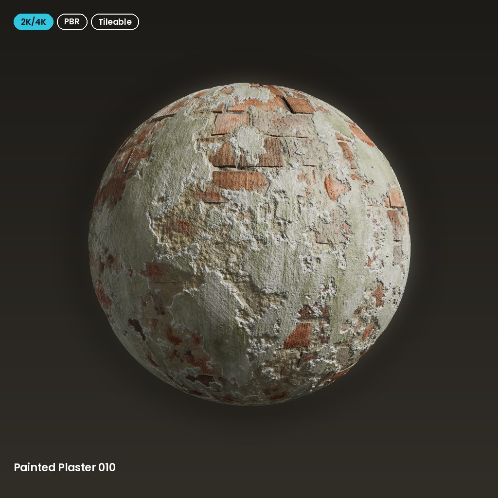 Painted Plaster 010