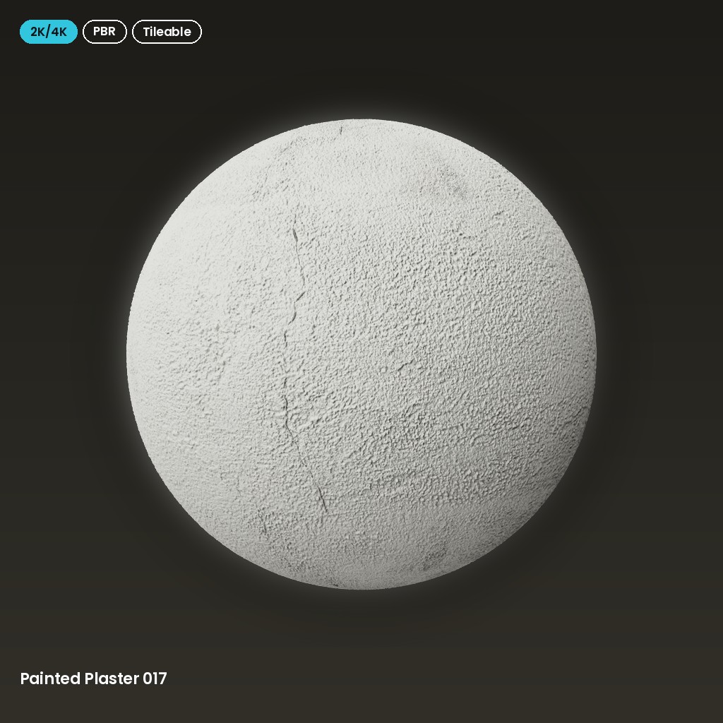 Painted Plaster 017