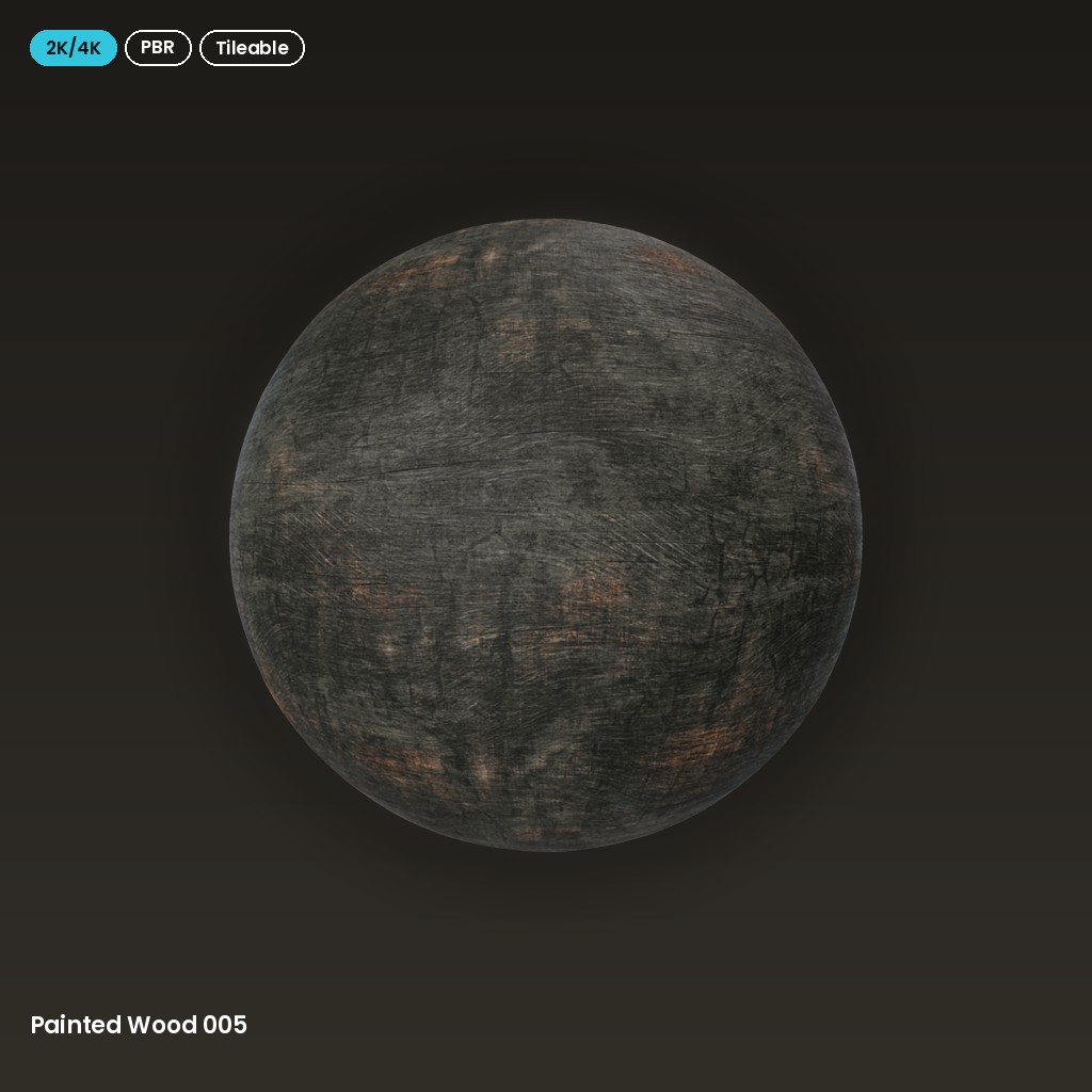 Painted Wood 005
