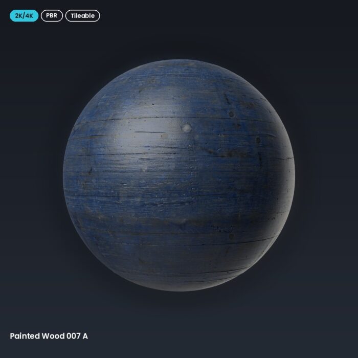 Painted Wood 007 A