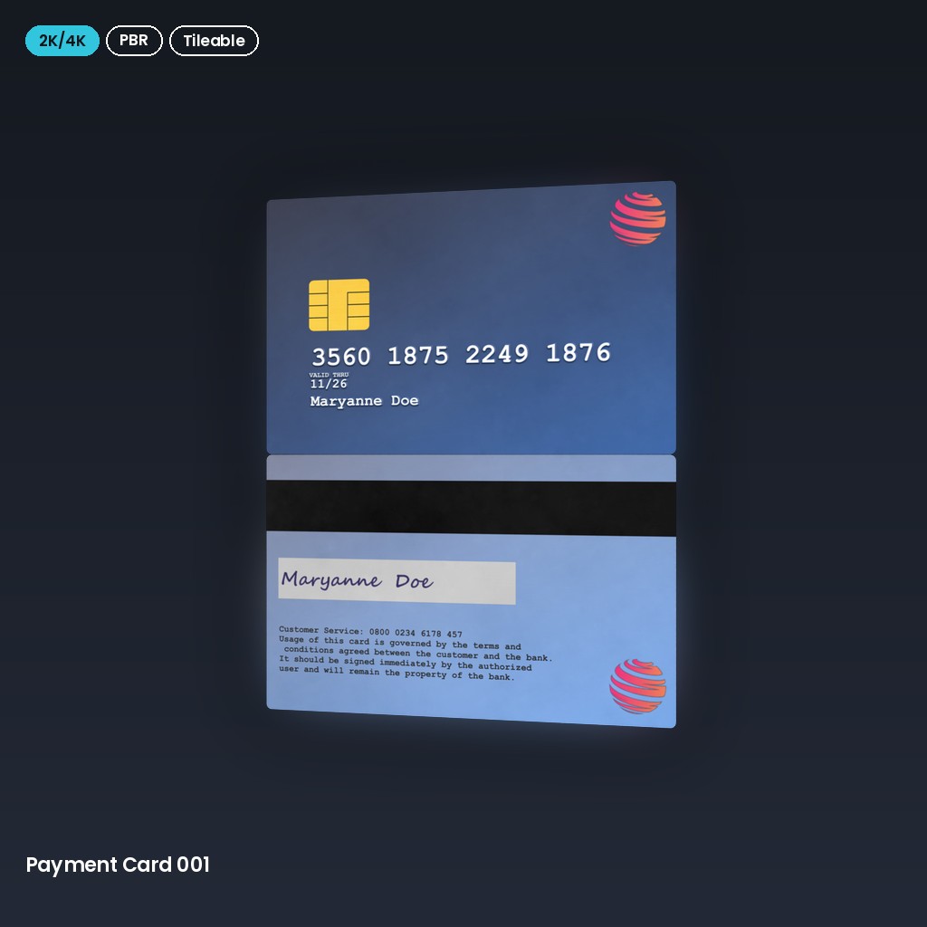 Payment Card 001