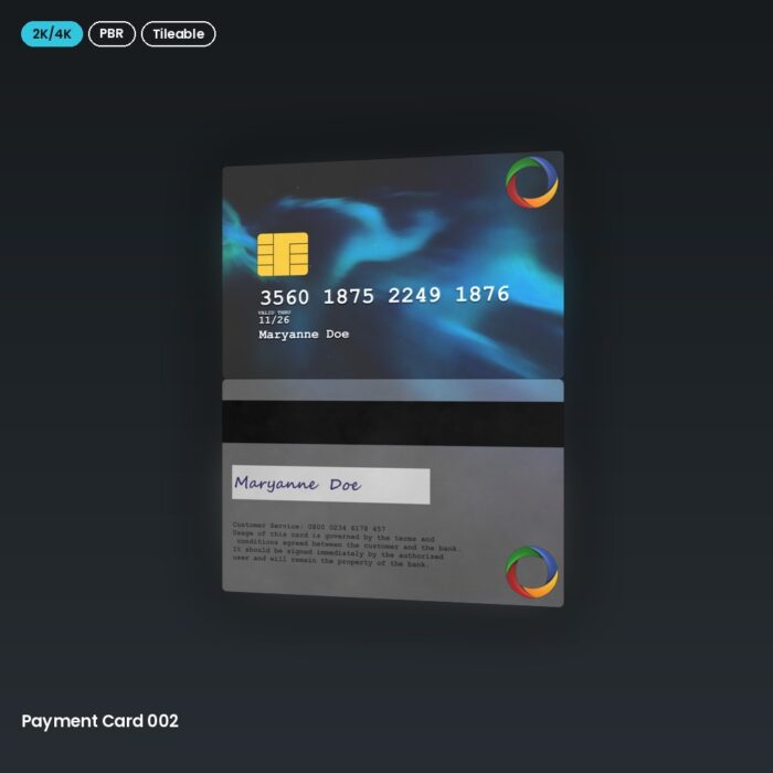 Payment Card 002