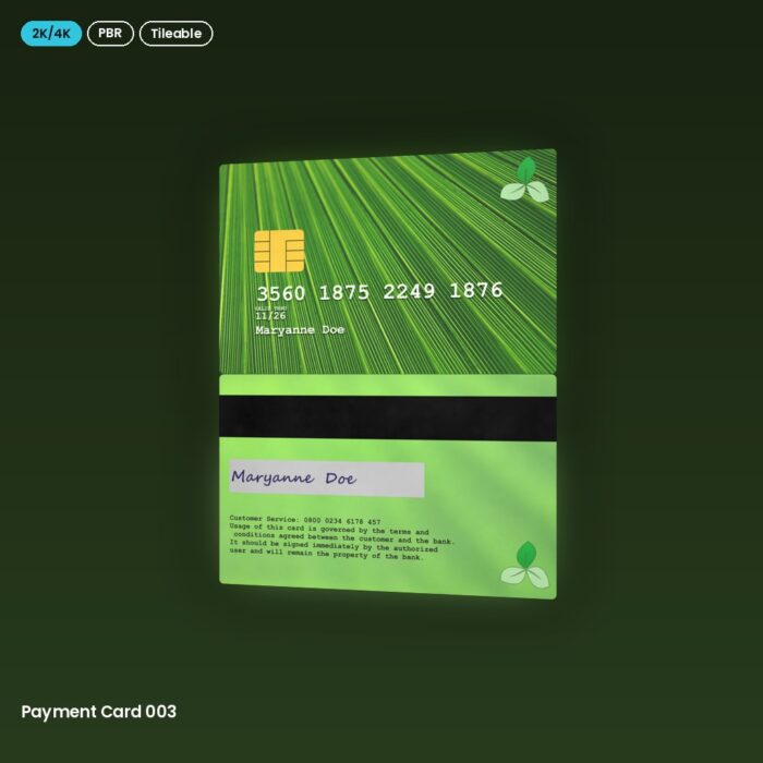 Payment Card 003