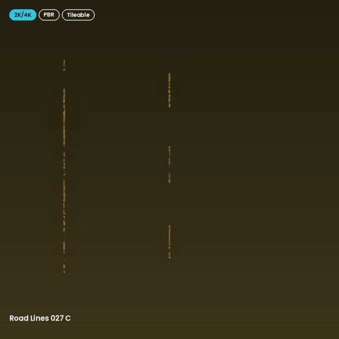 Road Lines 027 C