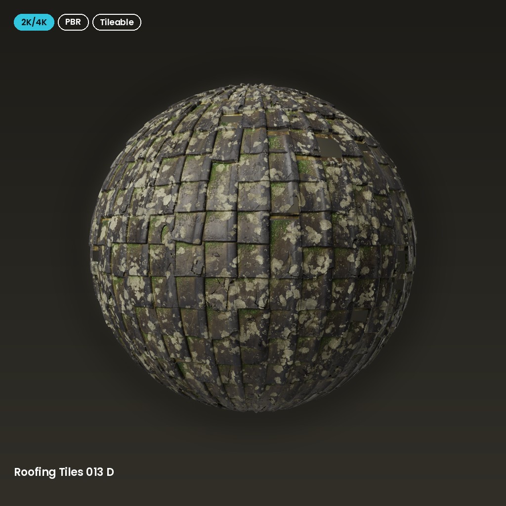 Roofing Tiles 013 D