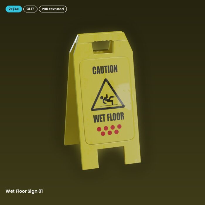 Wet Floor Sign 01