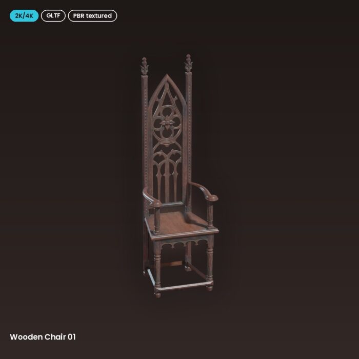 Wooden Chair 01