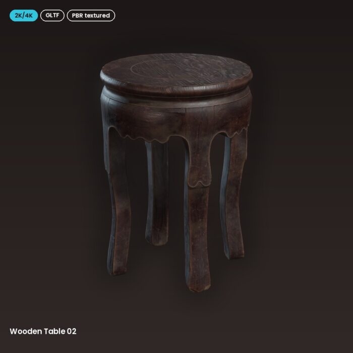 Wooden Table 02