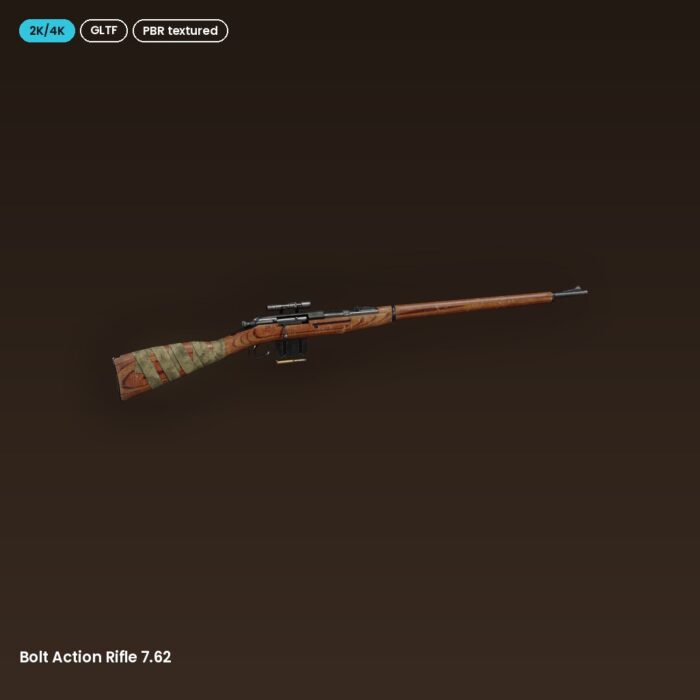 Bolt Action Rifle 7.62