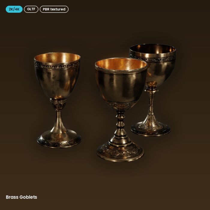 Brass Goblets