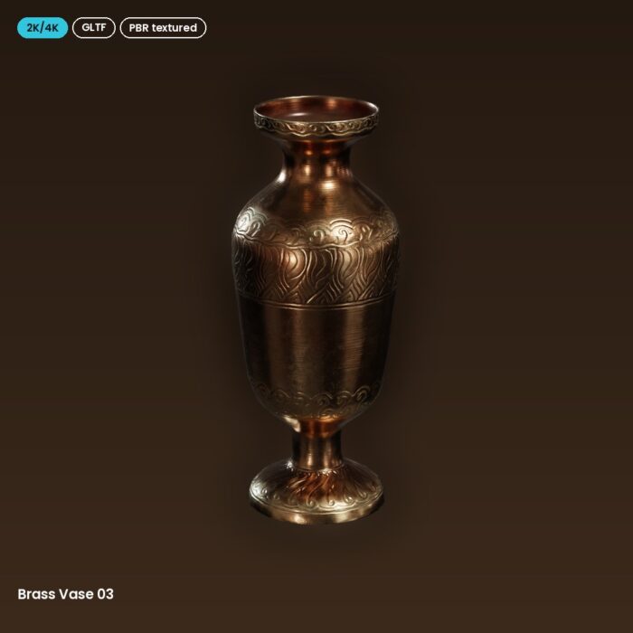 Brass Vase 03