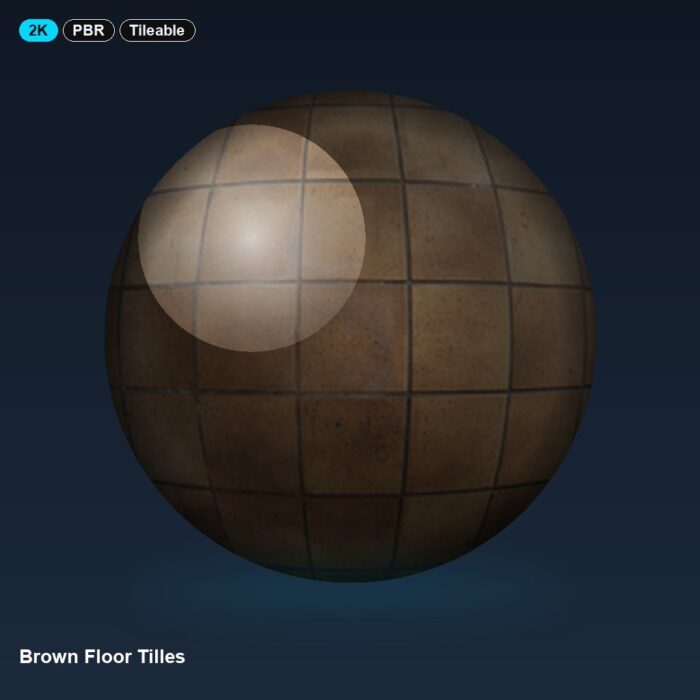 Brown Floor Tilles