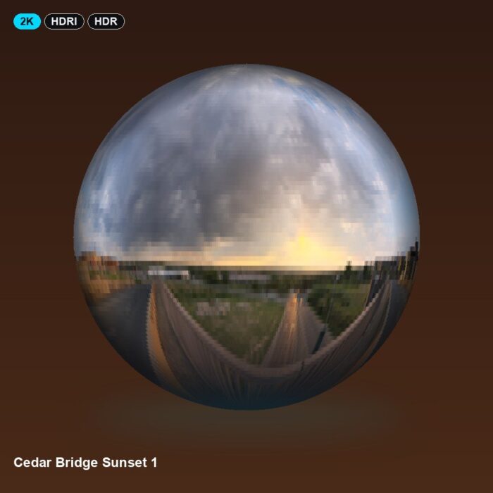 Cedar Bridge Sunset 1