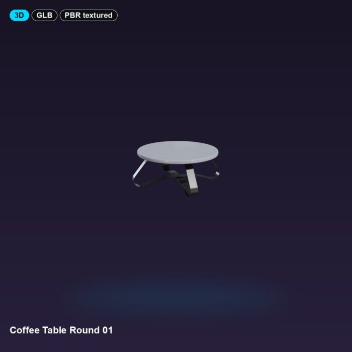 Coffee Table Round 01