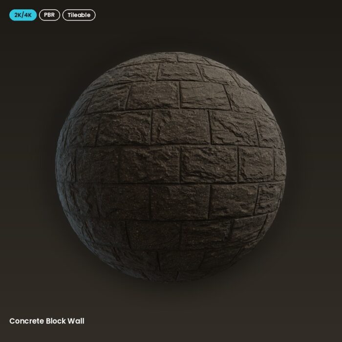 Concrete Block Wall