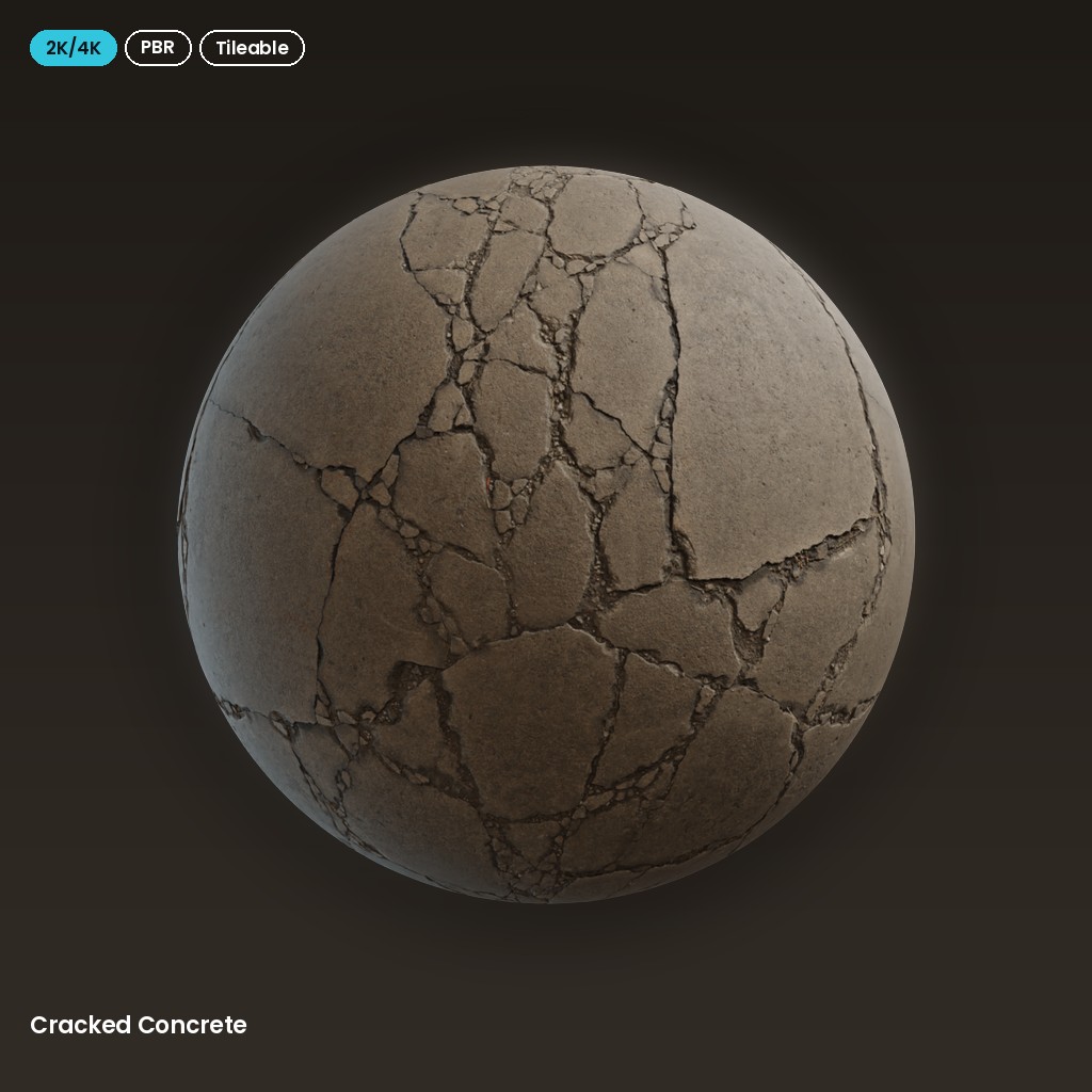 Cracked Concrete