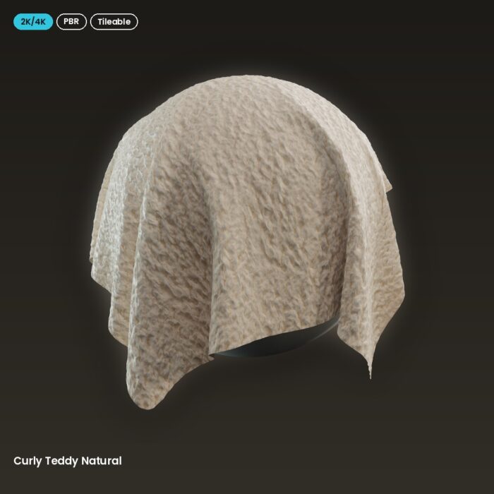 Curly Teddy Natural