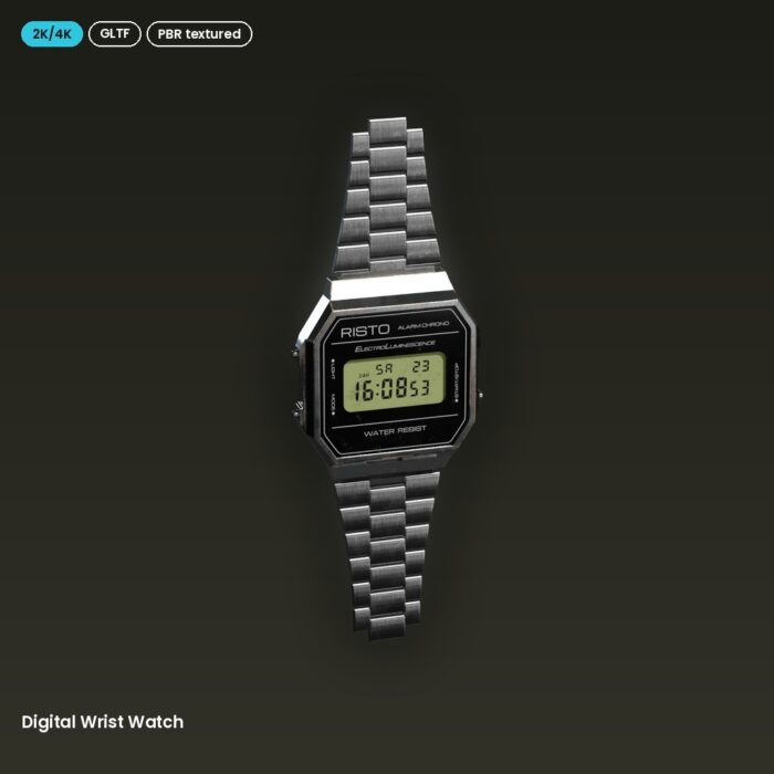 Digital Wrist Watch