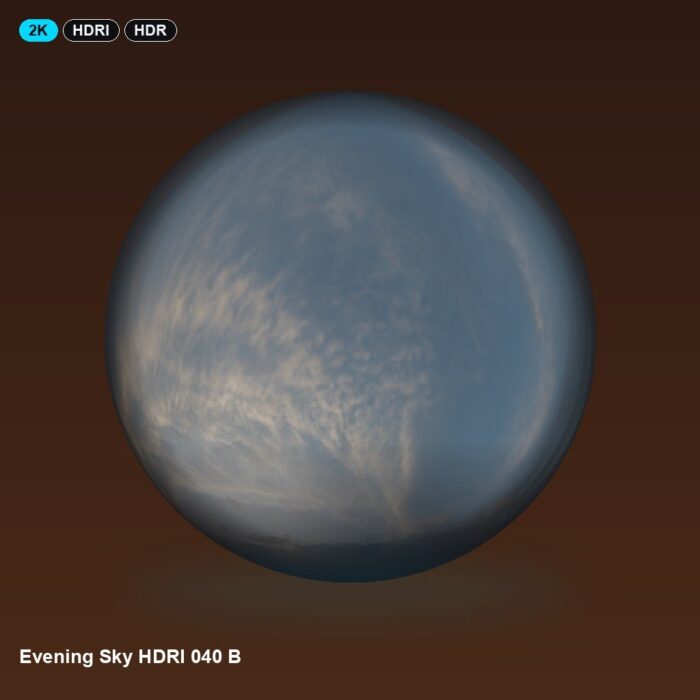 Evening Sky HDRI 040 B