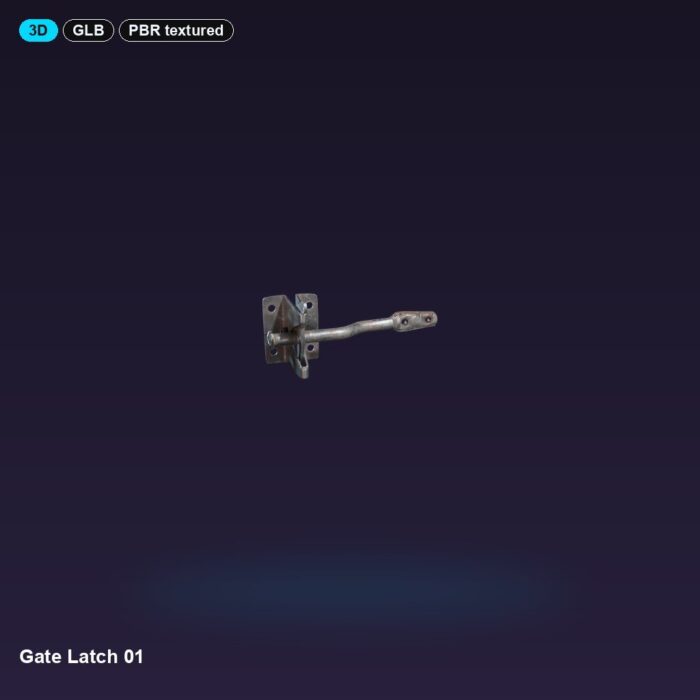 Gate Latch 01