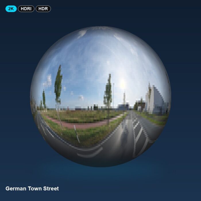 German Town Street