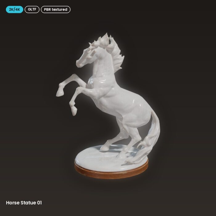 Horse Statue 01