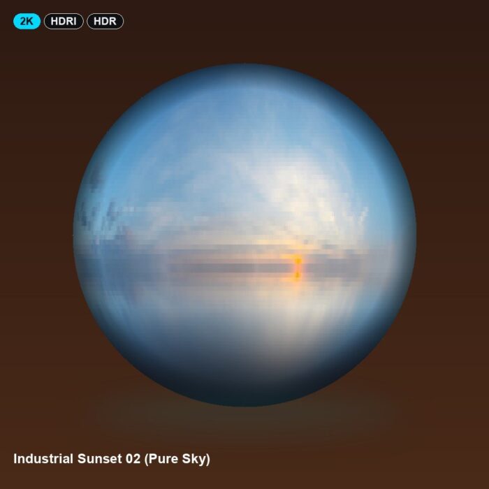 Industrial Sunset 02 (Pure Sky)