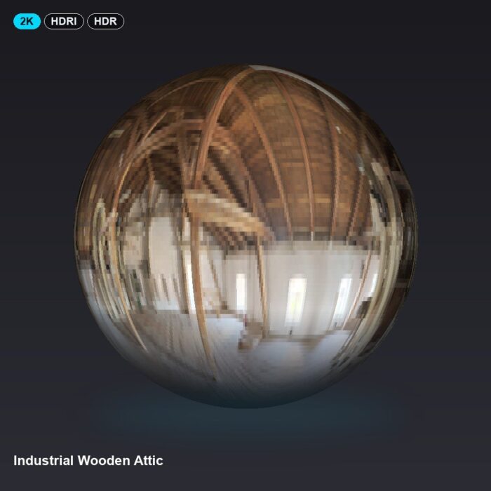 Industrial Wooden Attic