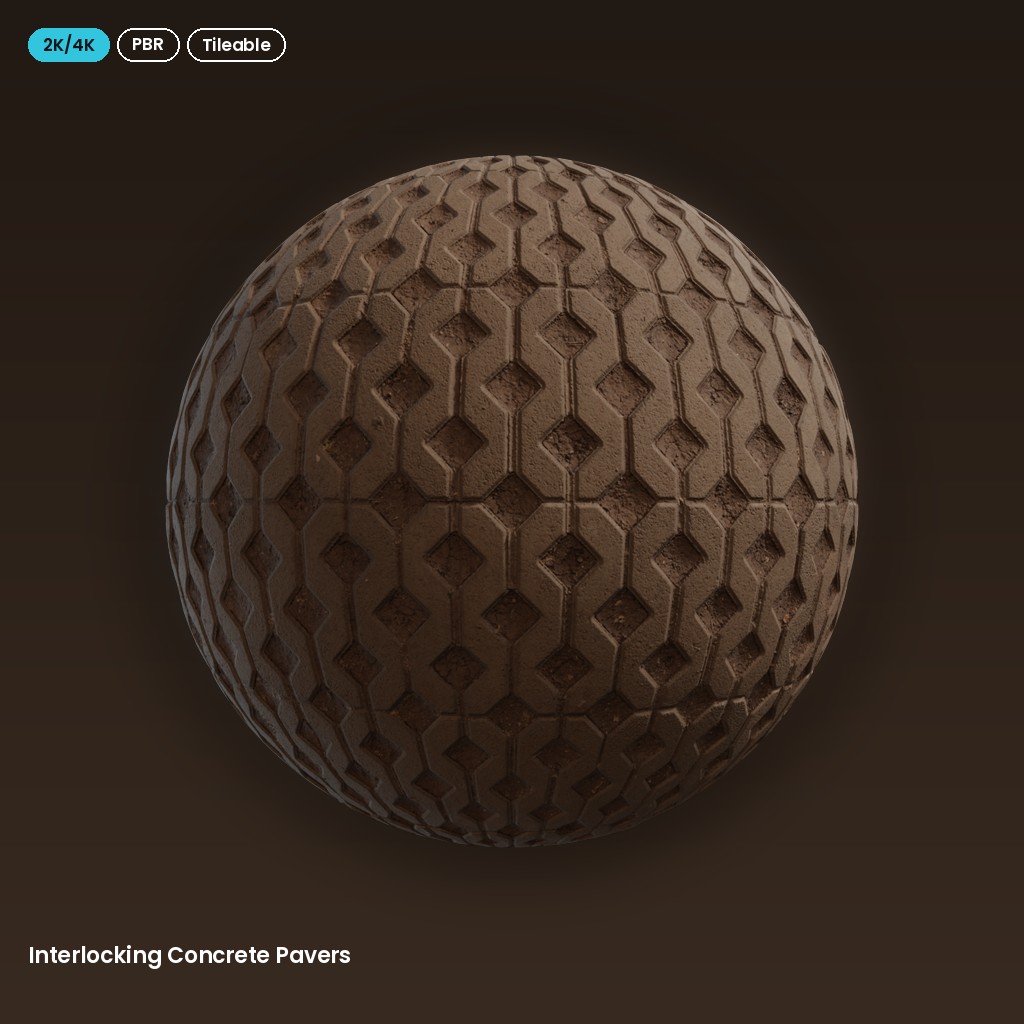 Interlocking Concrete Pavers