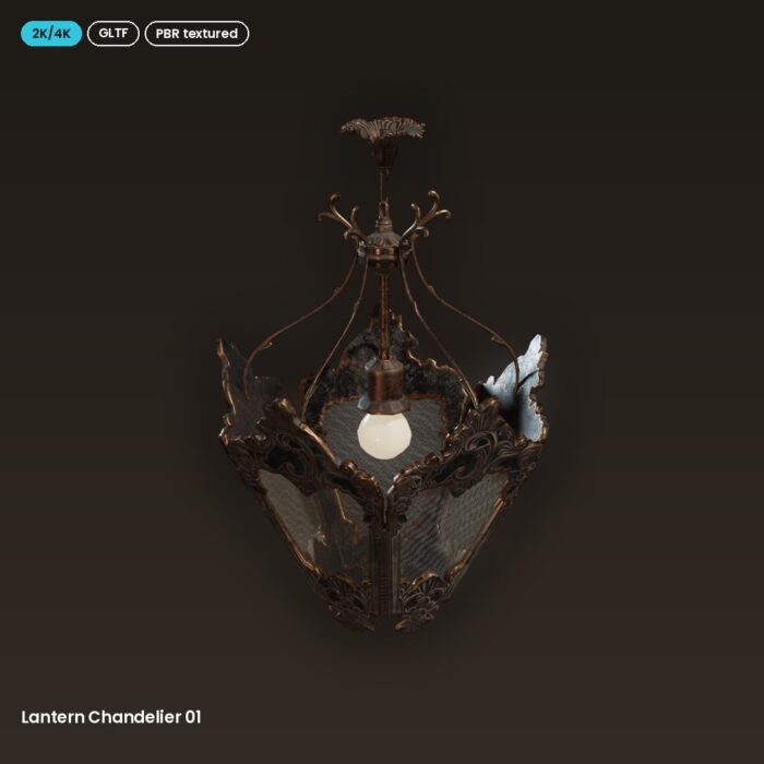 Lantern Chandelier 01